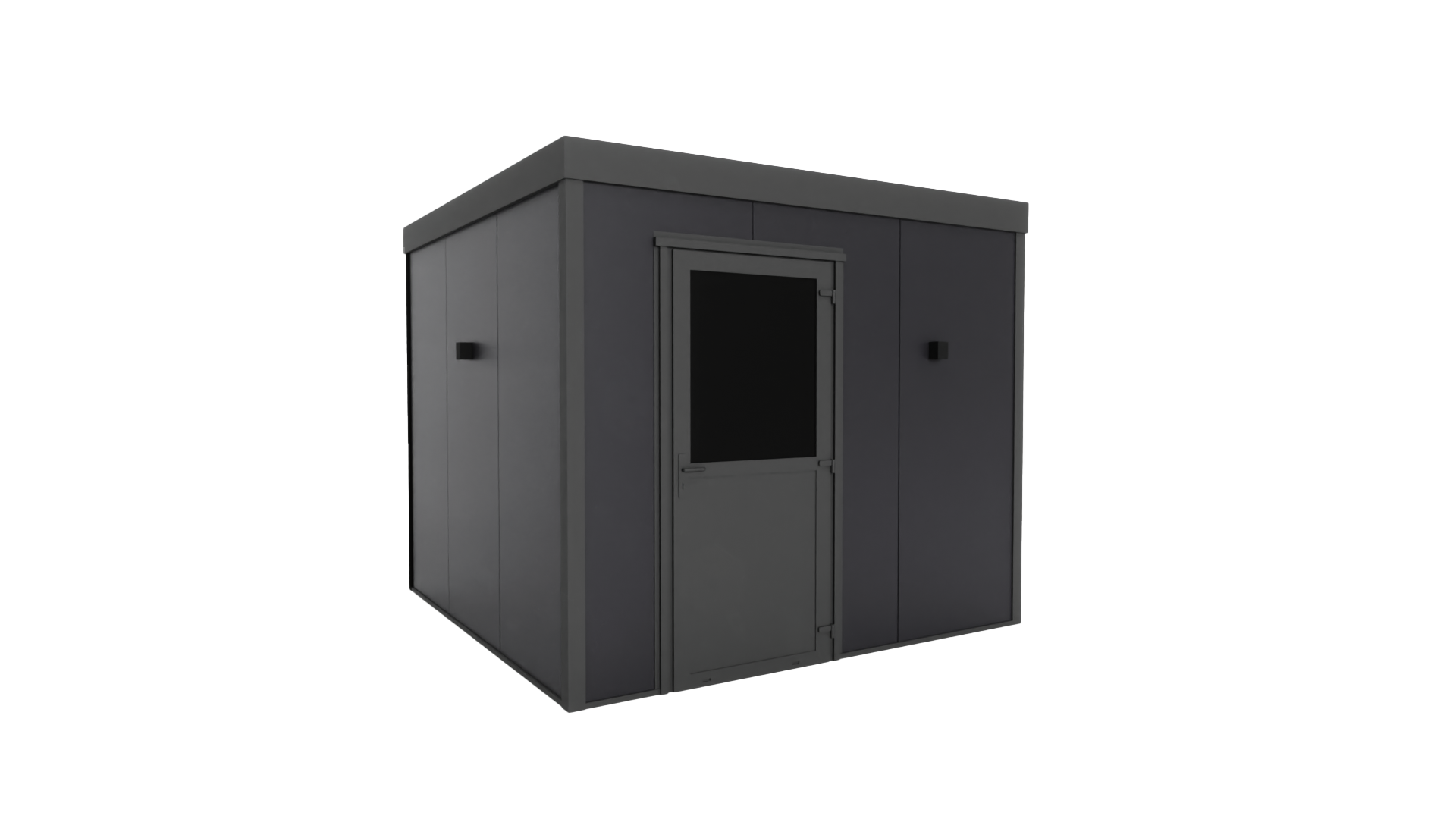 Groby berging met deur